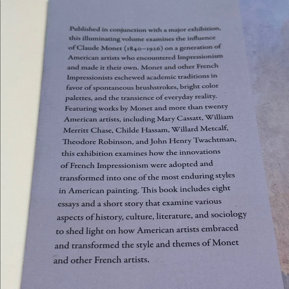 Monet and American Impressionism by Dulce M. Roman - Picture 3 of 3